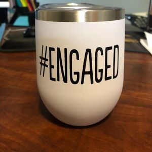 Engaged Wine Tumbler